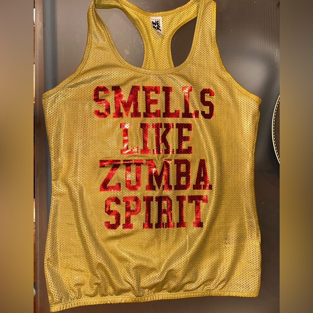 Zumba top, size small
